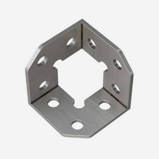 Coin de serrage carré 100x100x100 4 mm