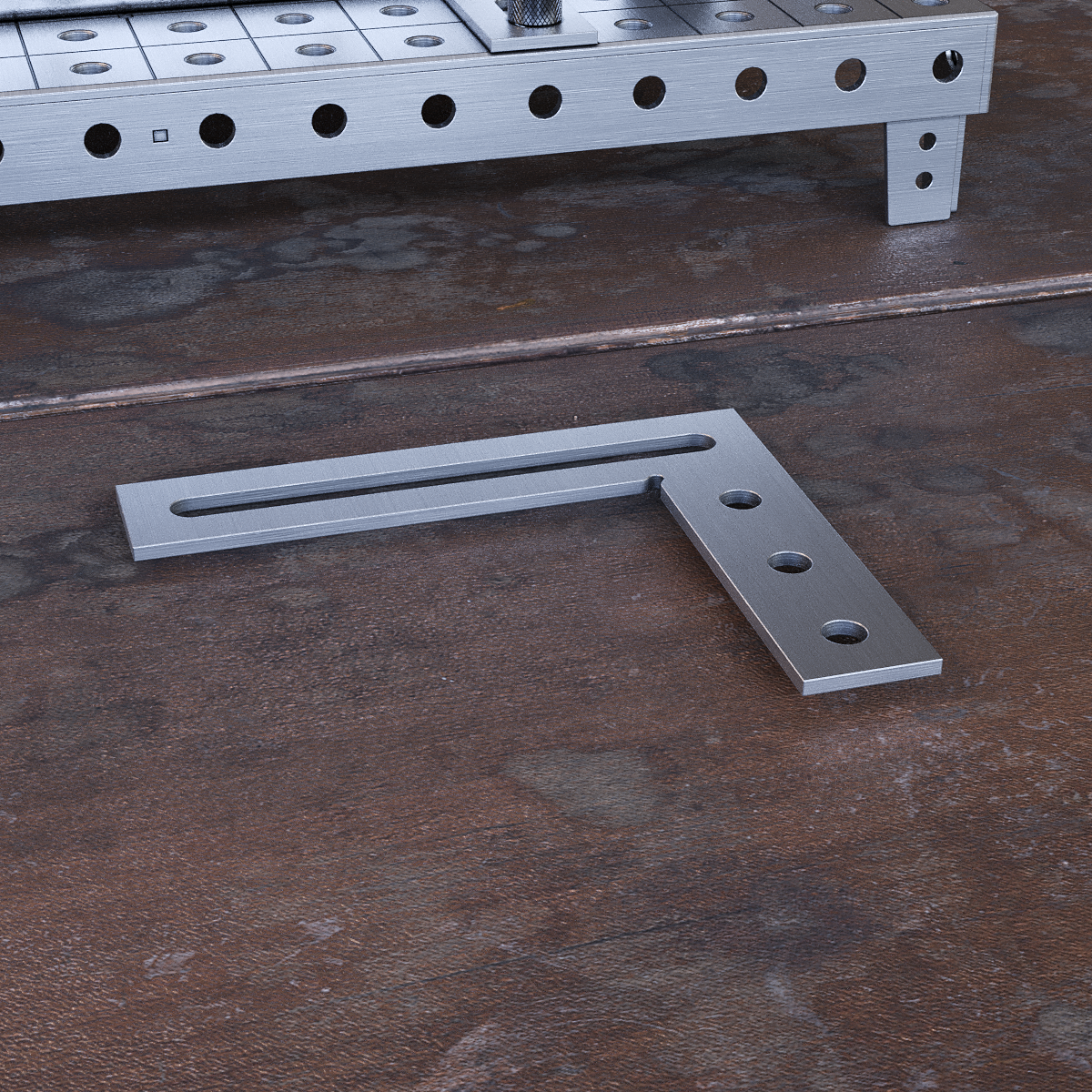 Platt Fyrkant 250x200 6 mm