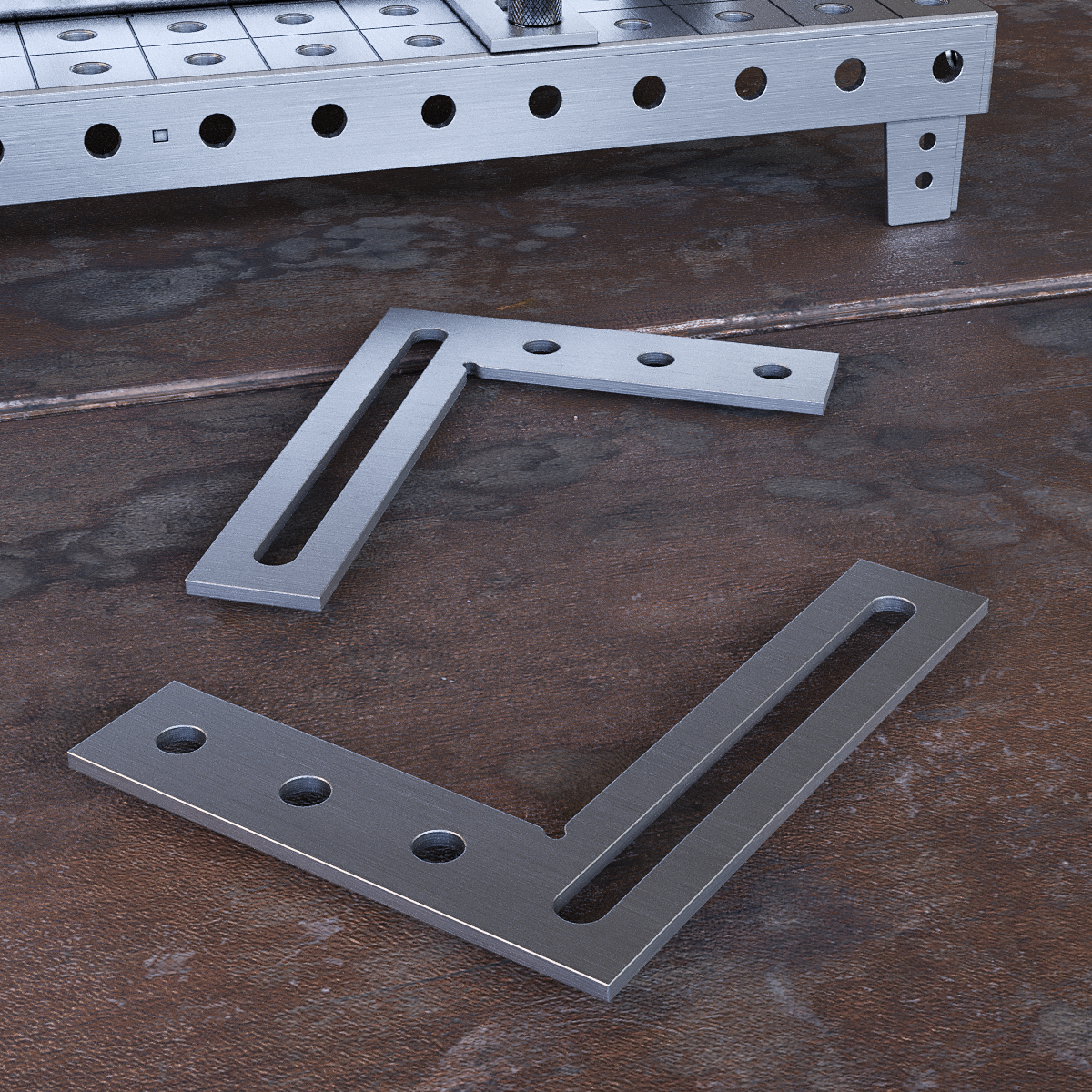 Platt Fyrkant 250x200 6 mm