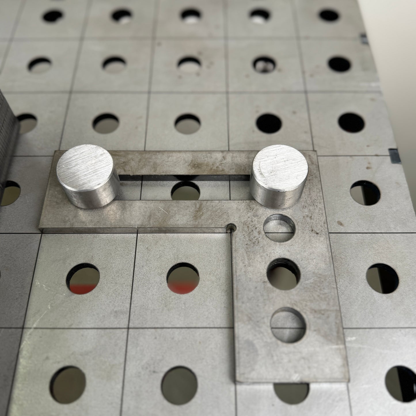 Las tafel stop pin