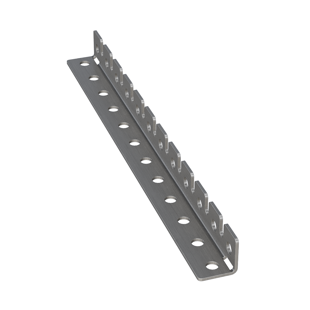 Geperforeerde metalen hoek 590x50x50 4 mm