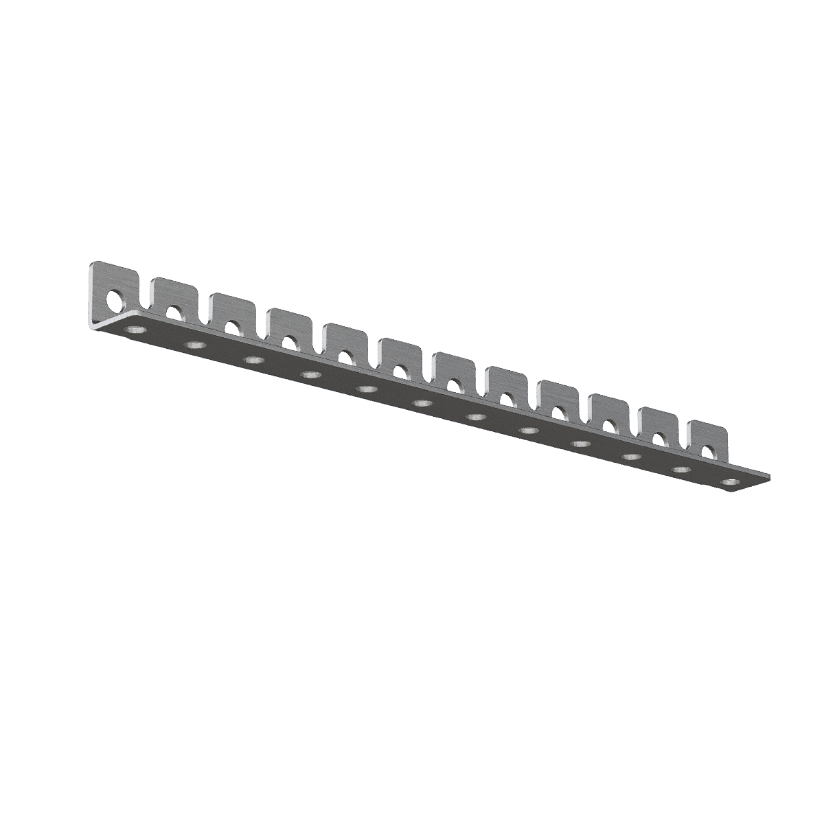 Geperforeerde metalen hoek 590x50x50 4 mm