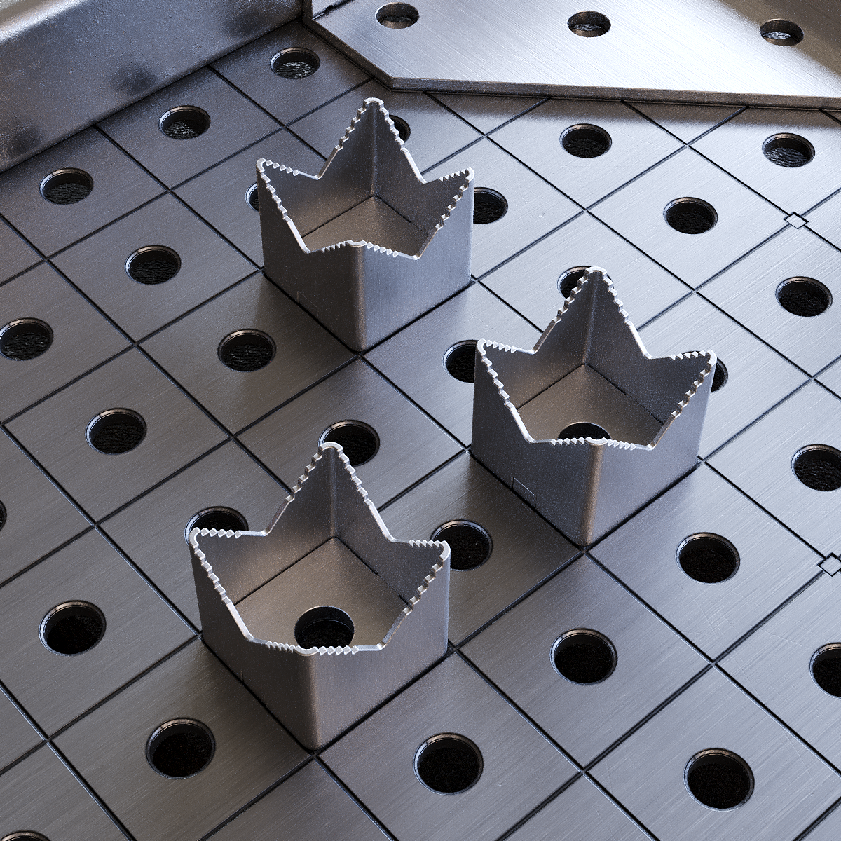 Pipe support 50x50