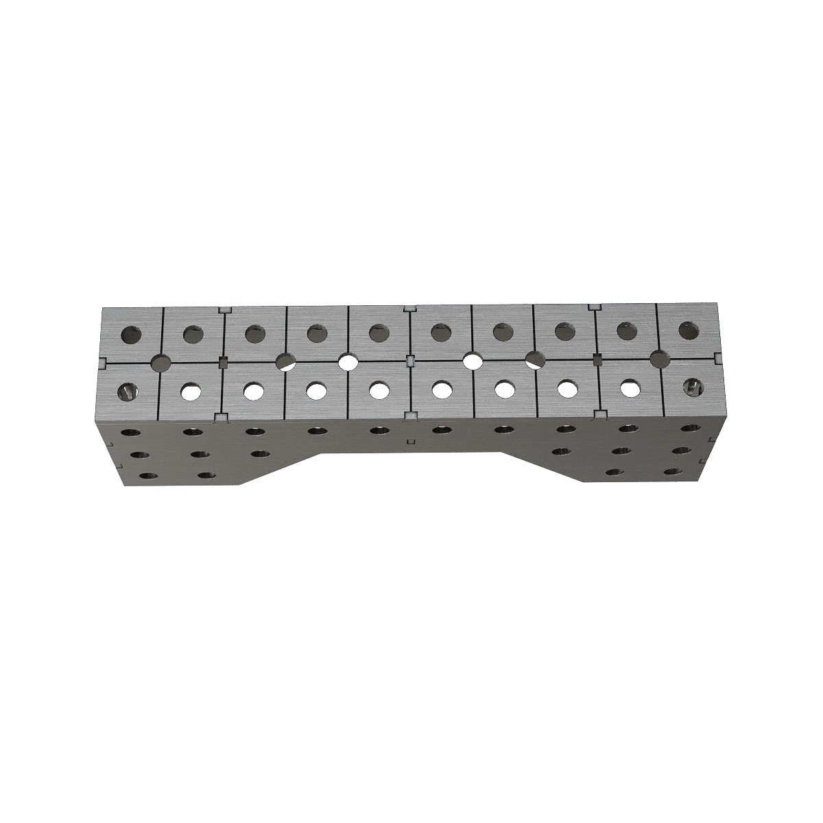 Støtteblok 500x100x150 6 mm