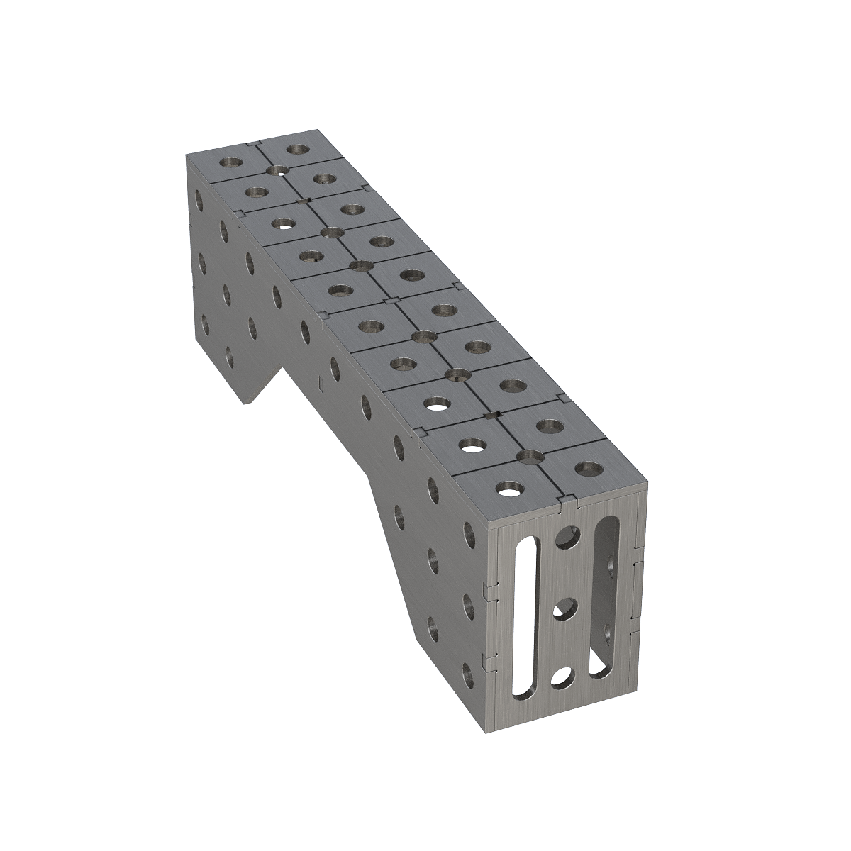 Støtteblok 500x100x150 6 mm