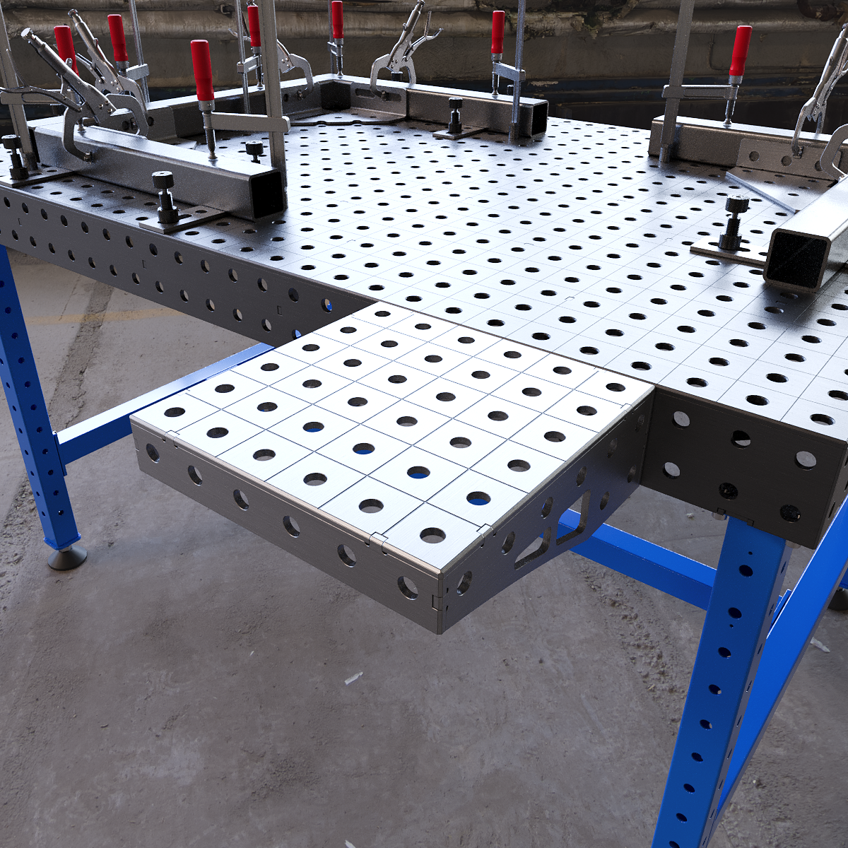 Welding Table Extension 300x300x100 6 mm