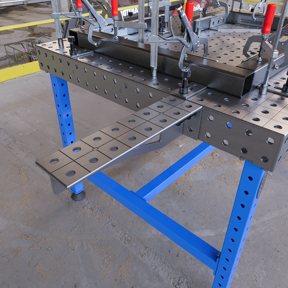 Extension de table de soudage 400x100x100 6 mm