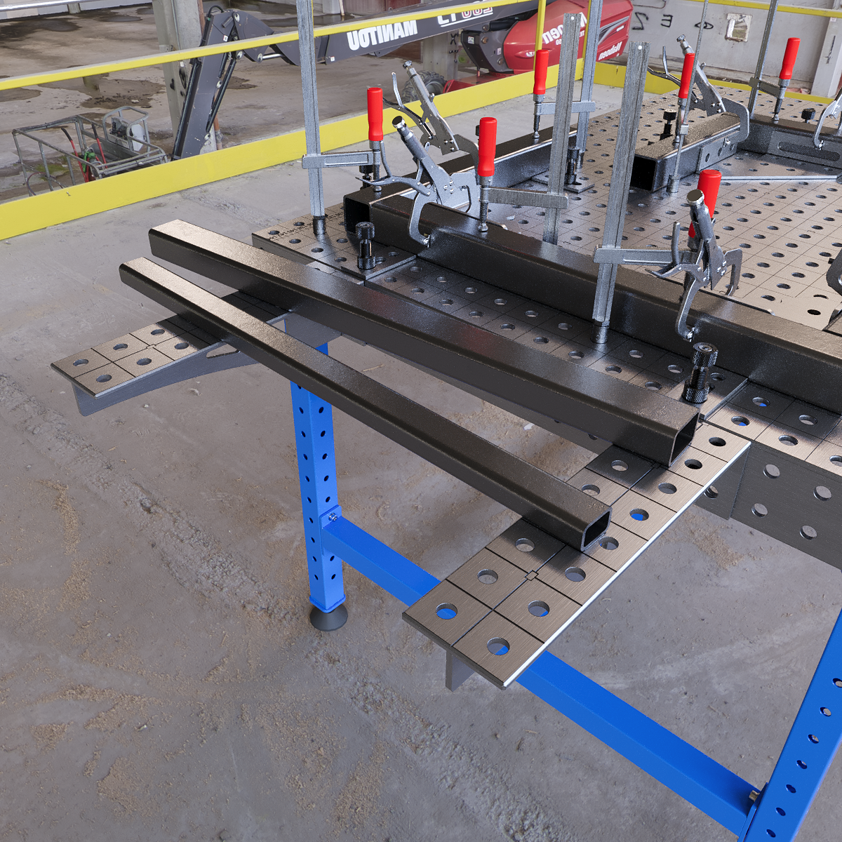 Extension de table de soudage 400x100x100 6 mm