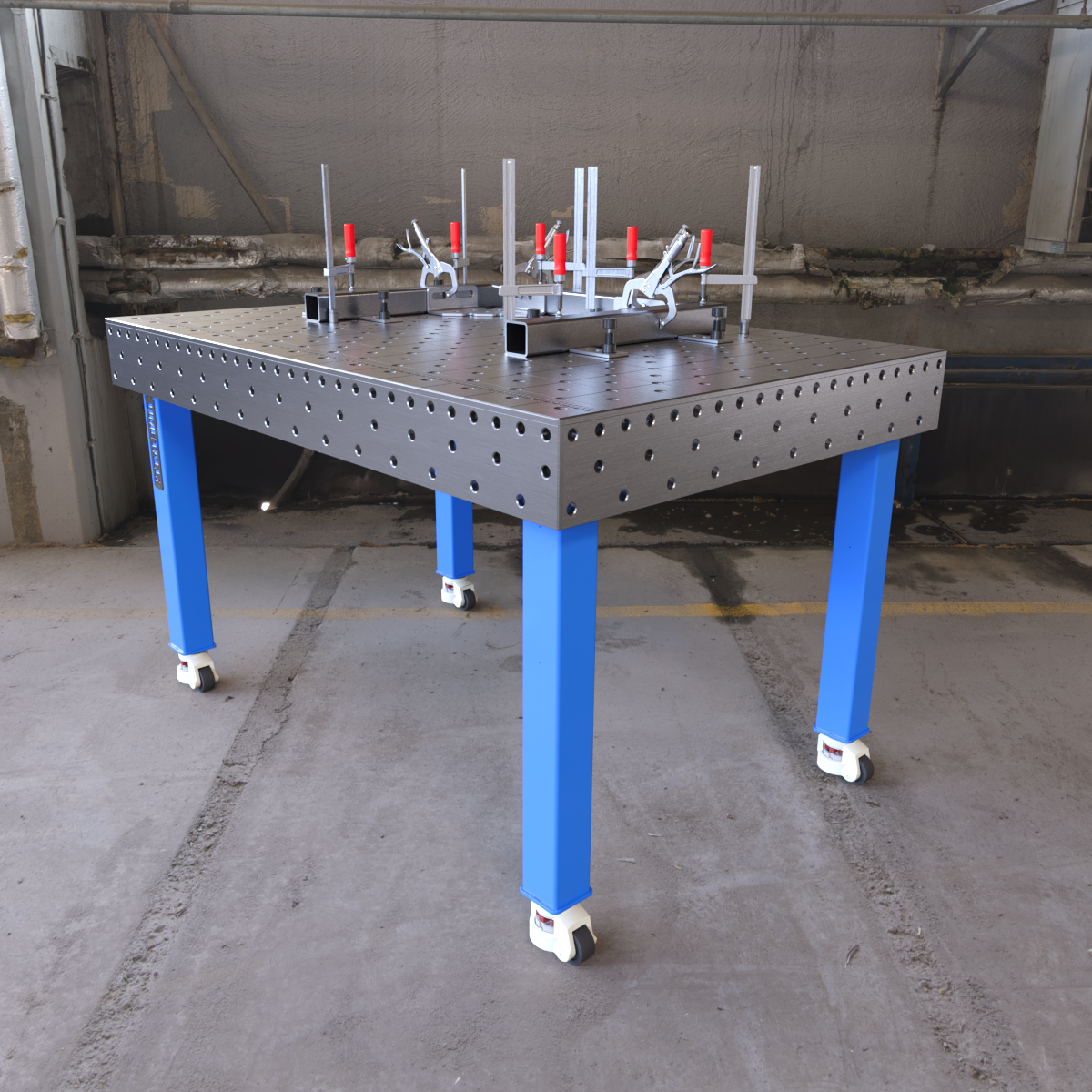 Welding Table PRO 10 1500x1000 Chess Mobile