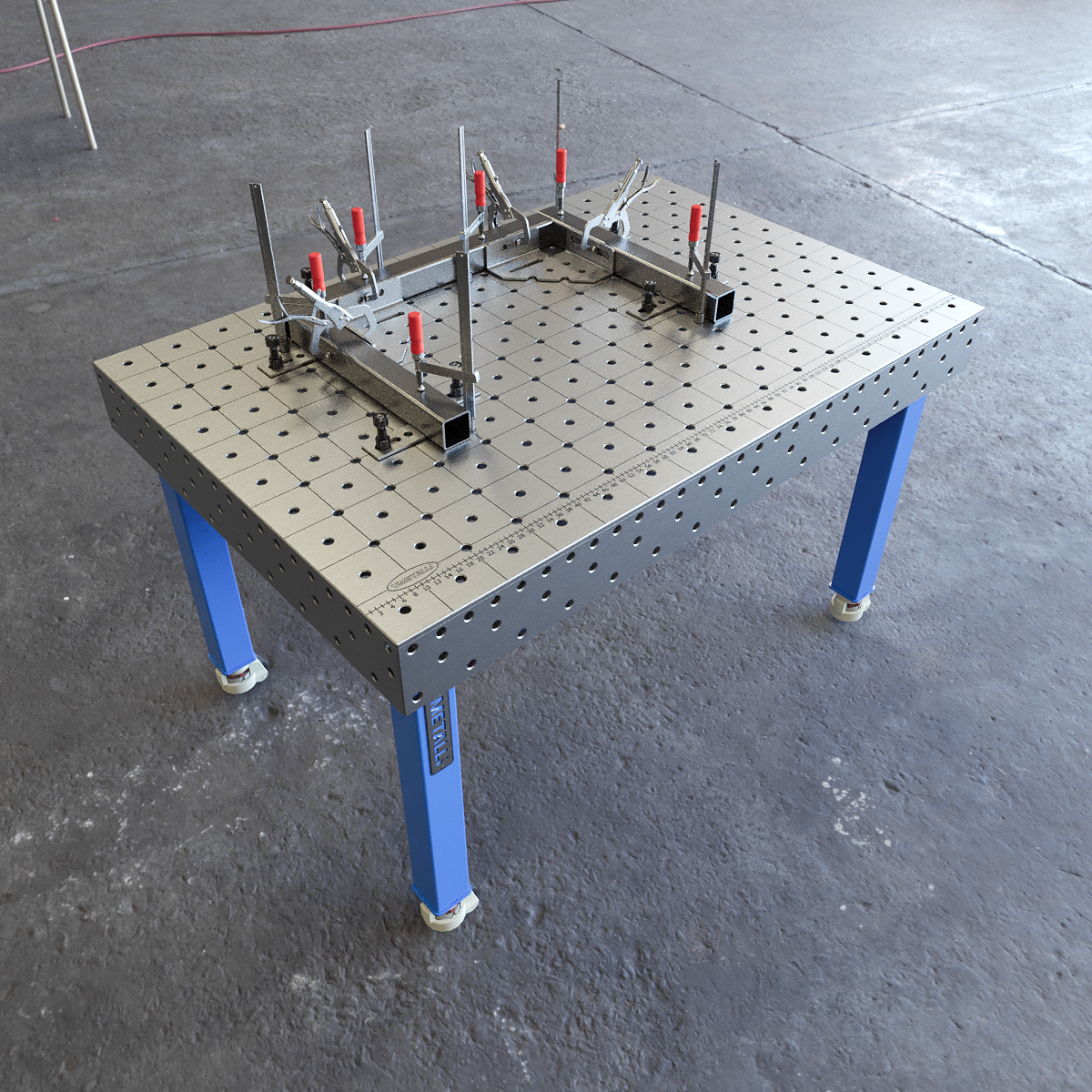 Welding Table PRO 10 1500x1000 Chess Mobile