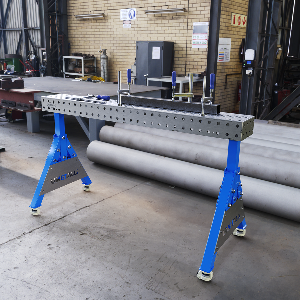 Welding Support 1450x200x100 on wheels