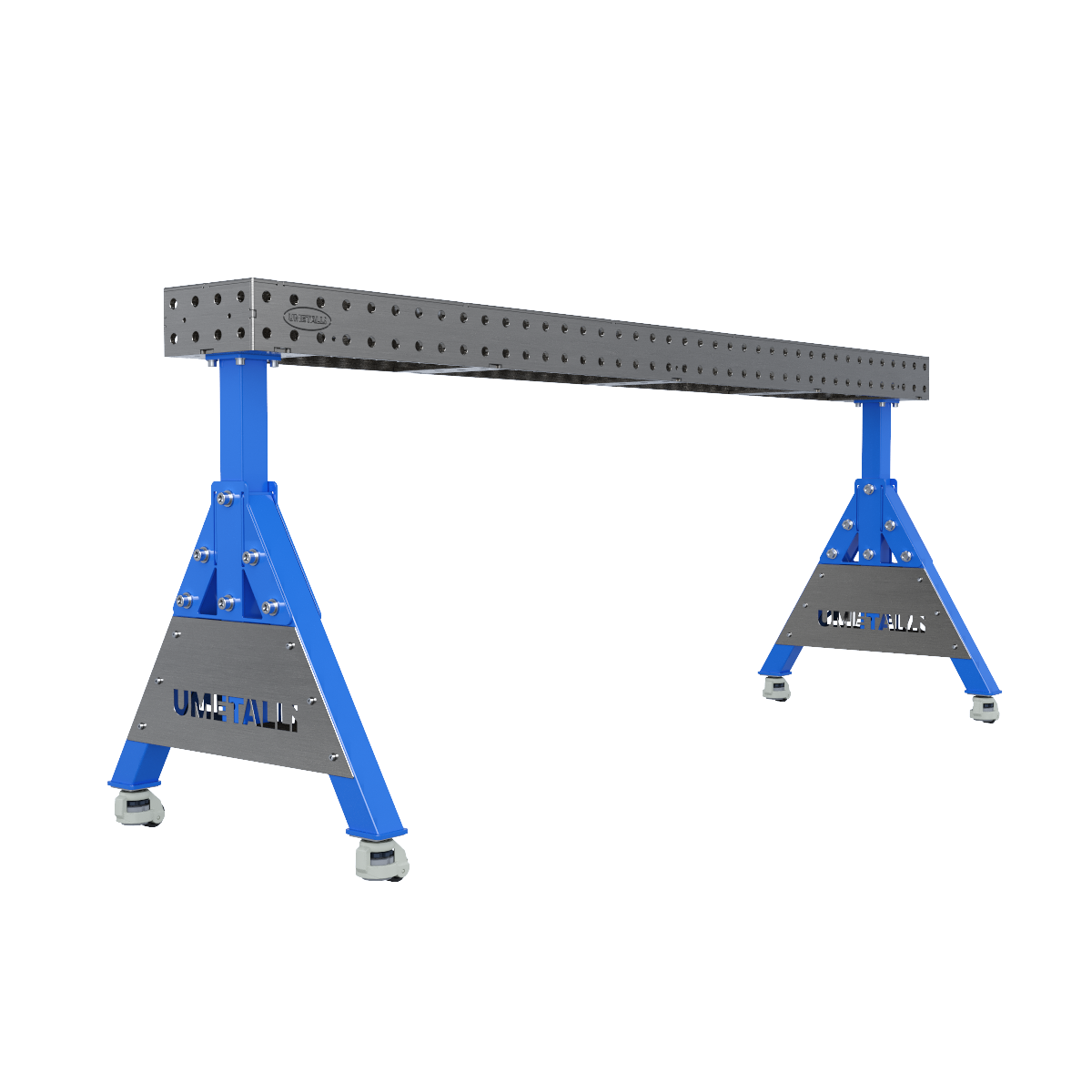 Welding Support 2000x200x100 on wheels