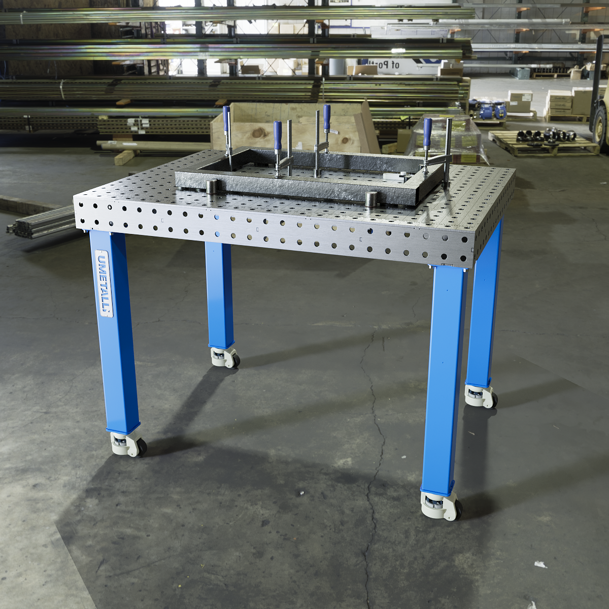 Mobile Welding Table Umetalli Model A Pro 1200x900