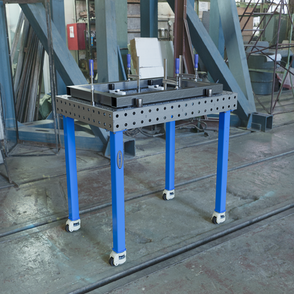 Mobile Welding Table Umetalli Model A 3D 900x600