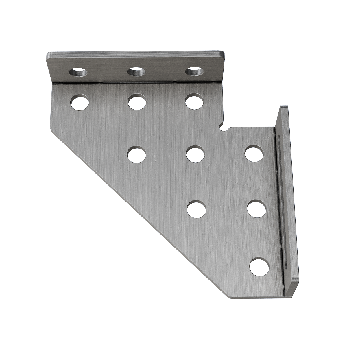 Clamping Square Left 200x200x50 6 mm