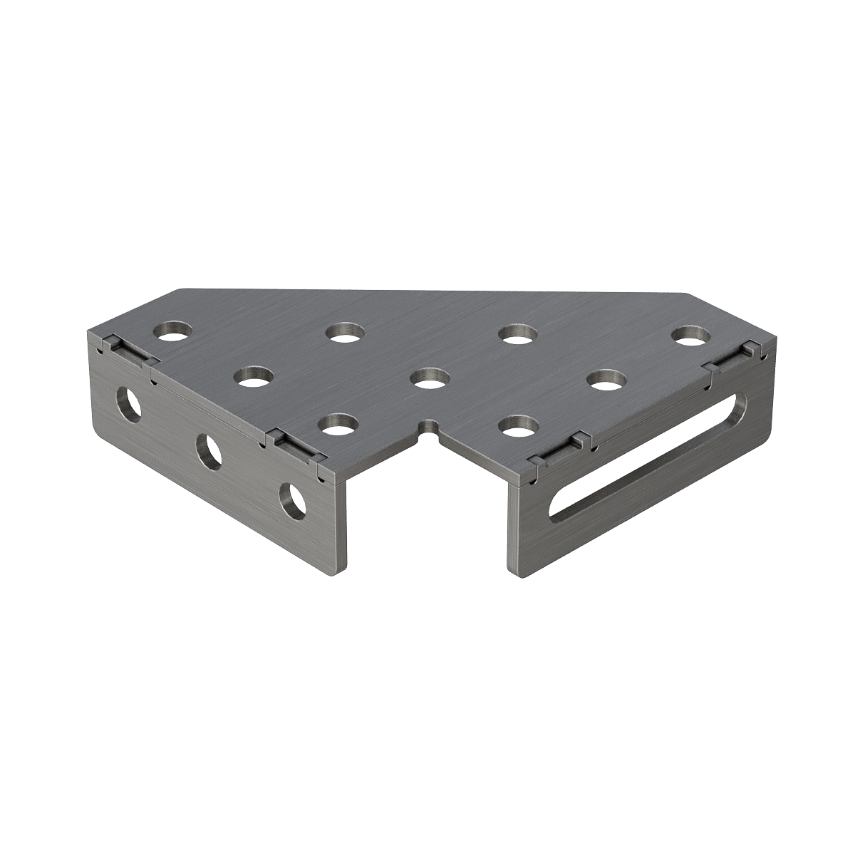 Clamping Square Left 200x200x50 6 mm