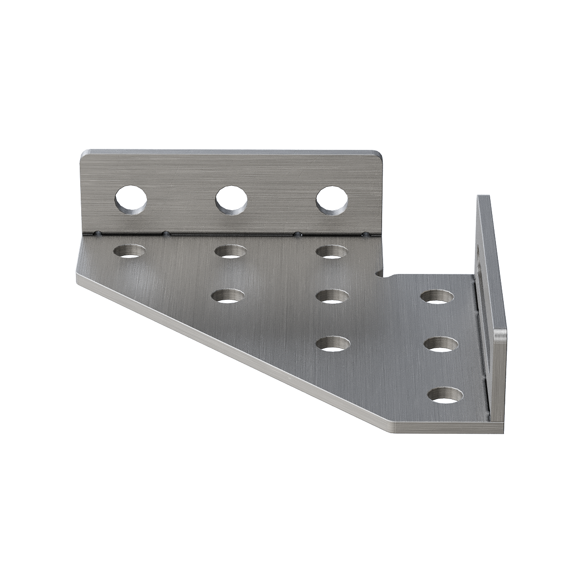 Clamping Square Left 200x200x50 6 mm