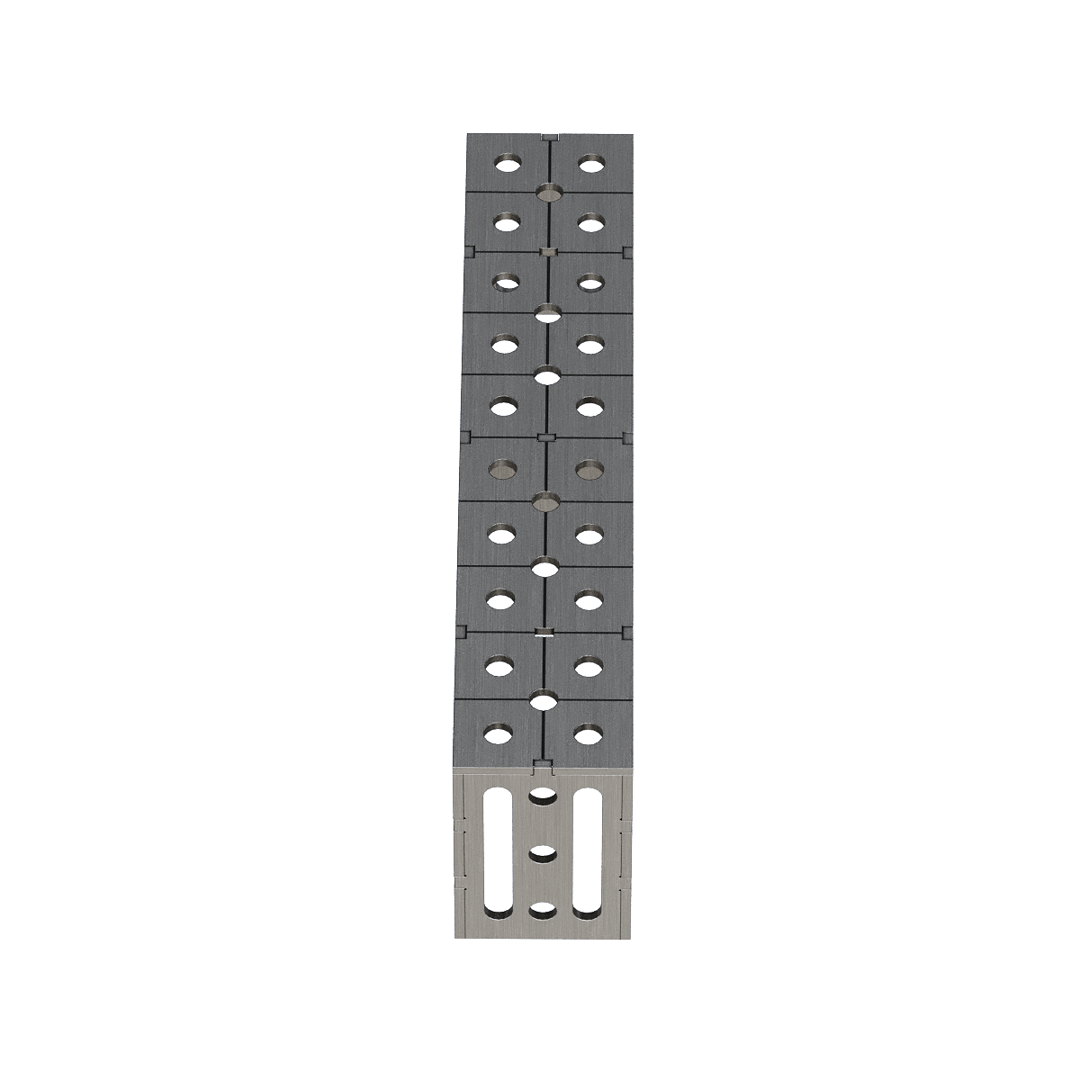 Støtteblok 500x100x150 6 mm 