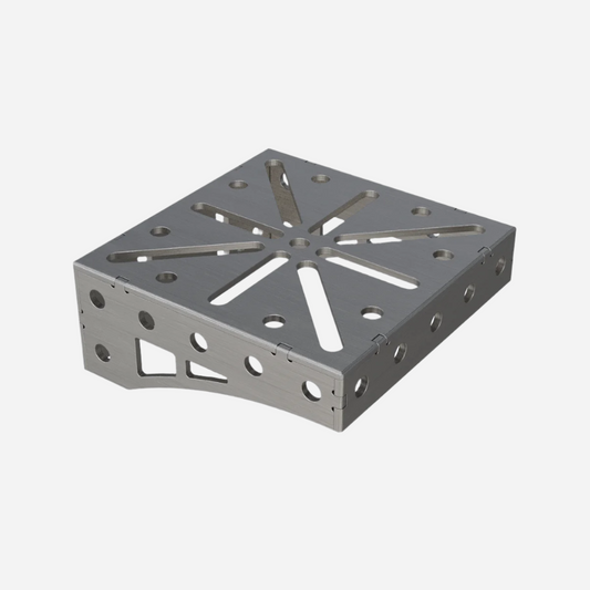 Schraubstockhalterung 250x250x100 6 mm Schweißtischverlängerung 