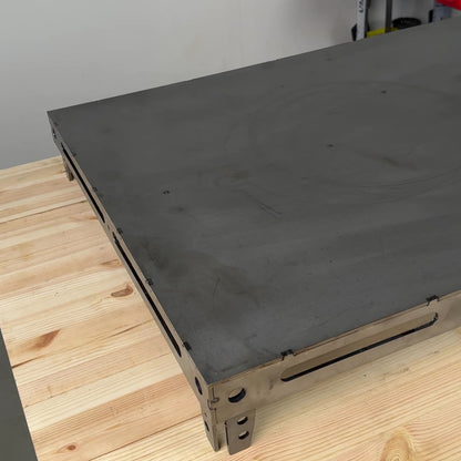 Workbench Top 900x600 with Corner Brackets