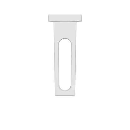 Clamping Square 125x185x50 Ø28 10 mm